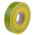 RS PRO Green, Yellow Polyvinyl Chloride Electrical Tape 19mm x 33m 134-7328