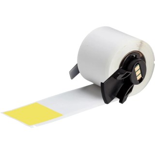 Brady Yellow Cable Labels Self Laminating Vinyl, 38.1 mm Width, 152.4 mm Length, 50 Per Pack PTL-34-427-YL