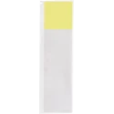 Brady Yellow Cable Labels Self Laminating Vinyl, 38.1 mm Width, 152.4 mm Length, 50 Per Pack PTL-34-427-YL