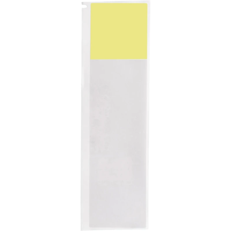 Brady Yellow Cable Labels Self Laminating Vinyl, 38.1 mm Width, 152.4 mm Length, 50 Per Pack PTL-34-427-YL