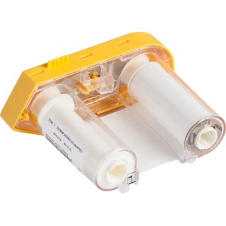 Brady White Label Printer Ribbon 50 mm Width Polyester Material Compatible with BMP61 M610 M611 Printers M61-R4410-WT