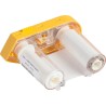 Brady White Label Printer Ribbon 50 mm Width Polyester Material Compatible with BMP61 M610 M611 Printers M61-R4410-WT