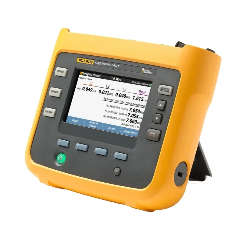 Fluke Three Phase Power Energy Monitor & Logger 16-bit Resolution USB WiFi Bluetooth ±(0.2%+0.01%) Accuracy FLUKE-1732/EUS