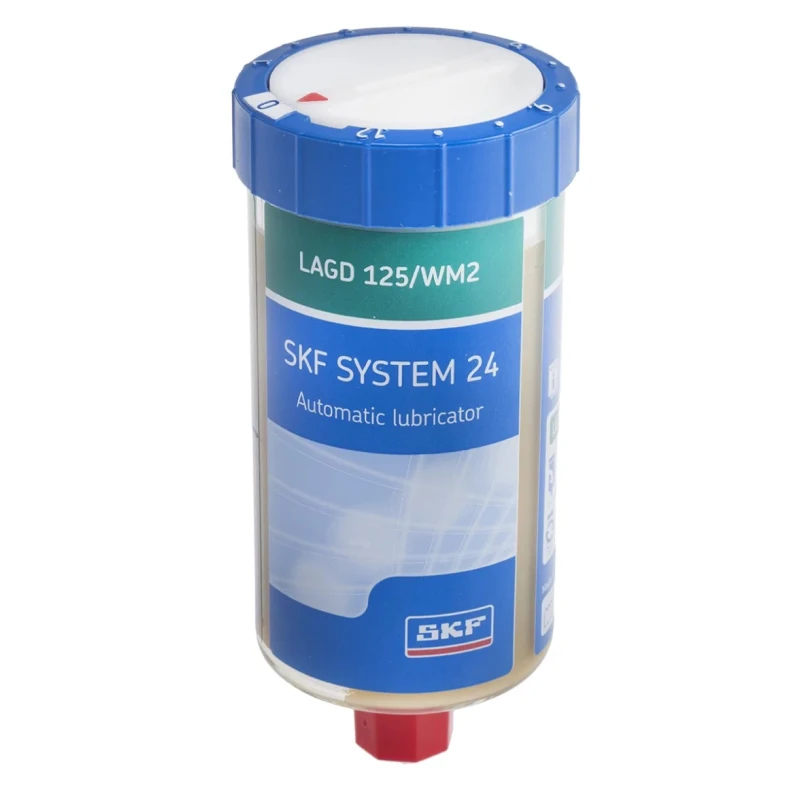 SKF System 24 LAGD 125 Dispenser LGWM 2 Mineral Oil Grease Paste Cartridge 125 ml LAGD 125/WM2