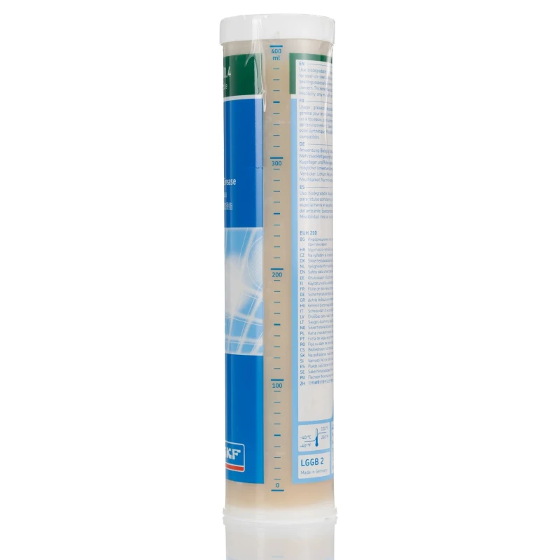 SKF Synthetic Grease 420 ml Cartridge Brown Lithium-Calcium Thickener NLGI Grade 2 LGGB 2/0.4
