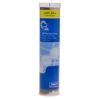 SKF Mineral Oil Grease Cartridge 420 ml, Paste Form, Lithium Thickener, NLGI Grade 2, -30°C to 120°C Operating LGMT 2/0.4