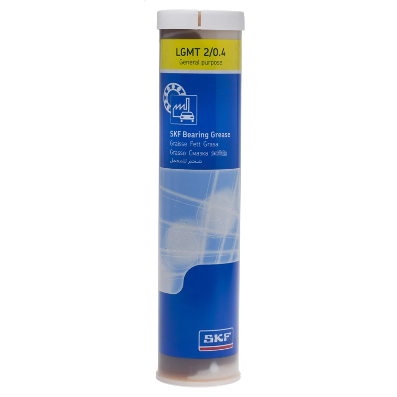 SKF Mineral Oil Grease Cartridge 420 ml, Paste Form, Lithium Thickener, NLGI Grade 2, -30°C to 120°C Operating LGMT 2/0.4