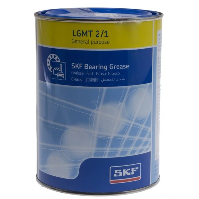 SKF Mineral Oil Grease Paste 1 kg, Lithium Thickener, NGLI Grade 2, -30°C to 120°C LGMT 2/1