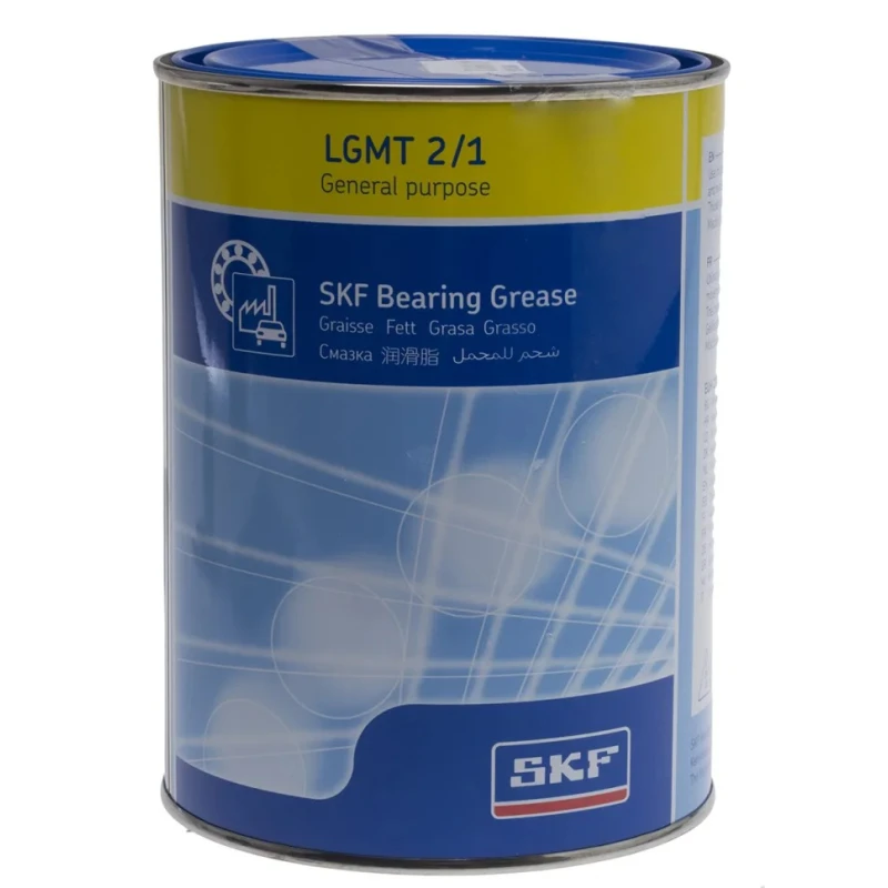 SKF Mineral Oil Grease Paste 1 kg, Lithium Thickener, NGLI Grade 2, -30°C to 120°C LGMT 2/1