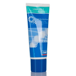 SKF Mineral Oil Grease Brown Yellow Tube 200 g NLGI Grade 2 Lithium Complex Thickener LGWA 2/0.2