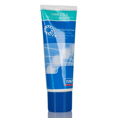 SKF Mineral Oil Grease Brown Yellow Tube 200 g NLGI Grade 2 Lithium Complex Thickener LGWA 2/0.2