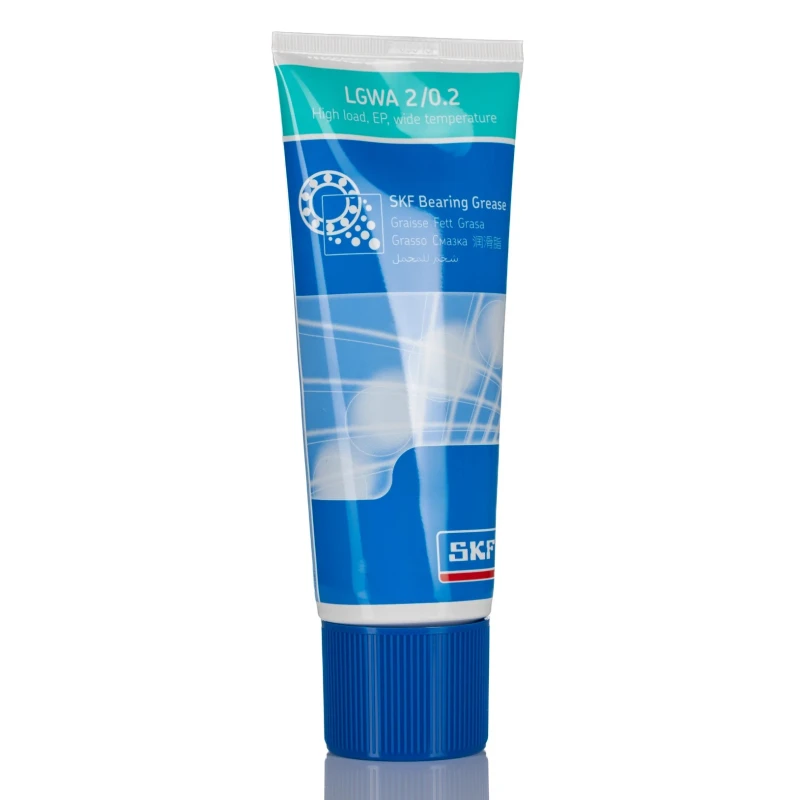 SKF Mineral Oil Grease Brown Yellow Tube 200 g NLGI Grade 2 Lithium Complex Thickener LGWA 2/0.2