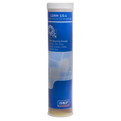 SKF Mineral Oil Grease Cartridge 420 ml 200 mm²/s Viscosity Lithium Thickener LGWM 1/0.4