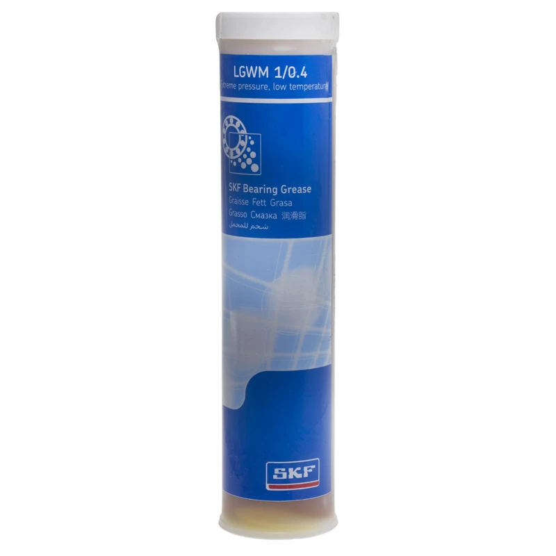 SKF Mineral Oil Grease Cartridge 420 ml 200 mm²/s Viscosity Lithium Thickener LGWM 1/0.4