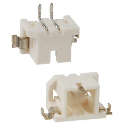 Hirose Right Angle Surface PCB Header, 2 Contact(s), 2 mm Pitch, 1 Row, Shrouded DF3EA-2P-2H(21)