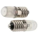 RS PRO Orange Indicator Lamp with E10 Base, 30mm Length, Neon Lamp, Model 655-9435