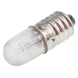 RS PRO Orange Indicator Lamp, E10 Base, 30mm Length 655-9441