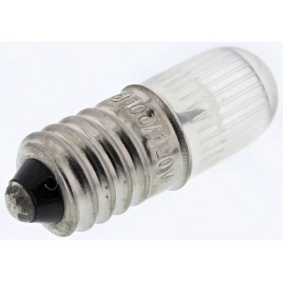 RS PRO Orange Indicator Lamp E10 Base 30mm Length 655-9457