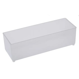 Raaco Transparent Polypropylene 1 Cell Compartment Box 47 mm x 55 mm x 157 mm 114592