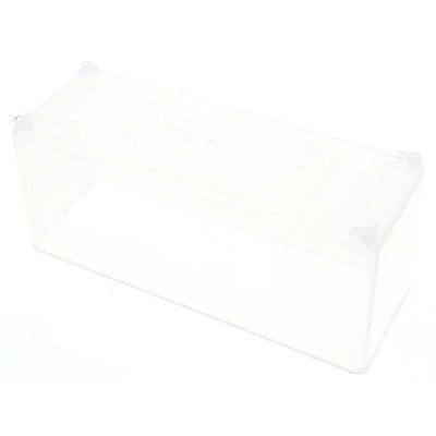 Raaco 1 Cell Transparent Polypropylene Compartment Box 47 mm x 39 mm x 109 mm 114578