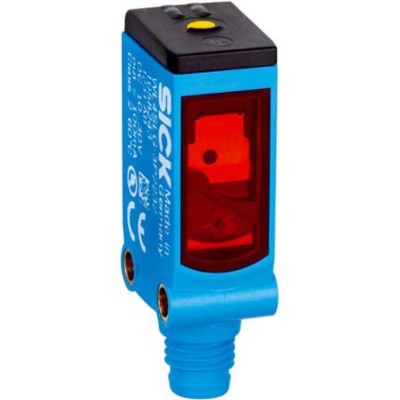 SICK Retroreflective Photoelectric Sensor, Block Sensor, 0 to 3.5 m Detection Range, PNP Output, IP66 WL4SLGC-3P2252A00