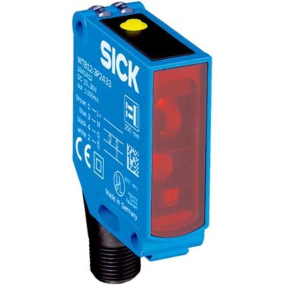 SICK Retroreflective Photoelectric Sensor, Block Sensor, 0 to 5 m Detection Range, PNP Output, IP66, IP67 WL12C-3P2432A00
