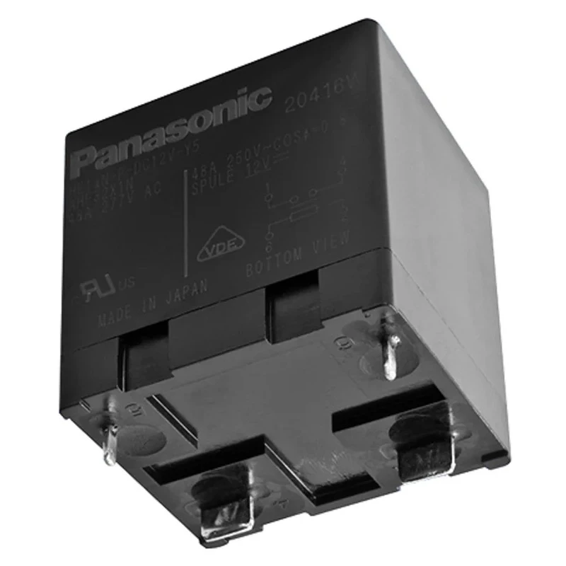 Panasonic PCB Power Relay 12V dc Coil 90A Switching Current SPST HE1AN-W-DC12V-Y6