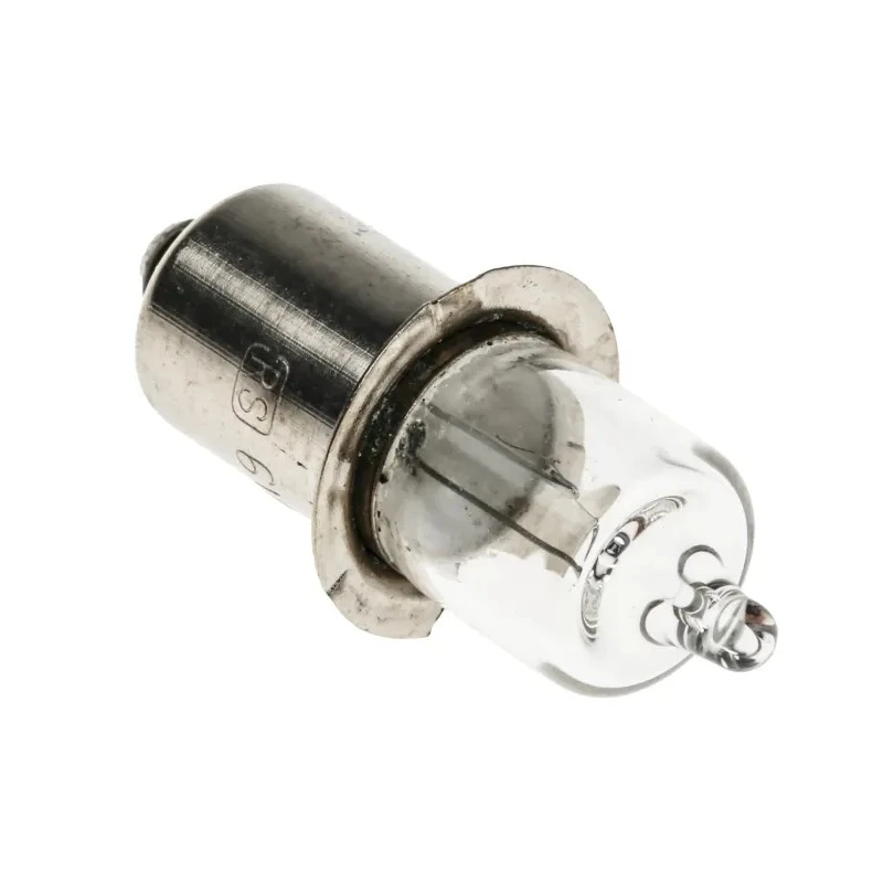 RS PRO Clear Halogen Bulb Mini Candle Lamp 9.3 mm Diameter 31 mm Length P13.5s Base 6V 4.2W 85 lm 655-9182
