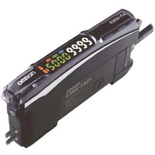 Omron Fibre Optic Sensor NPN Output 1020 mW Power Consumption EtherCAT Interface 30V DC 104.8mm Length E3NX-FA6