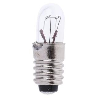 RS PRO Incandescent Indicator Light Clear Lens E5 Base 24V 40mA 10000h 655-9176