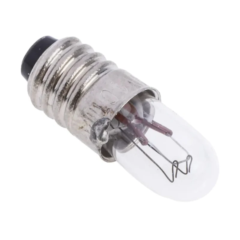 RS PRO Incandescent Indicator Light Clear Lens E5 Base 24V 40mA 10000h 655-9176