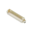 Molex 53398 Series Straight Surface PCB Header, 10 Contacts, 1.25 mm Pitch, 1 Row, Shrouded 53398-1071