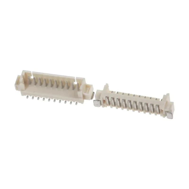 Molex PCB Header 10 Contact(s) 1.25 mm Pitch 1 Row Shrouded Surface Mount 53398-1071