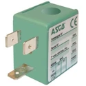 EMERSON ? ASCO Solenoid Valve Coil Series 552/553 with Spade Plug Electrical Connection 400727-181