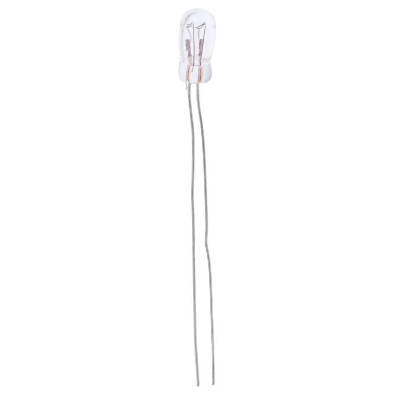 RS PRO Indicator Light Clear Lens Incandescent Lamp 12V 60mA 3.15mm Diameter 41.35mm Length 655-9198