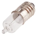RS PRO Indicator Light Clear Incandescent Lamp 5.2V 850mA 9.3mm Diameter 31mm Length 655-9255