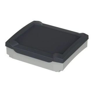 Bopla Bocard Set Series ABS Wall Box IP65, Light Grey, 178 mm x 199 mm x 54 mm, Romania IP65