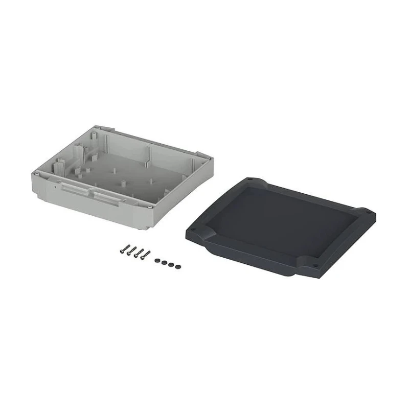 Bopla Bocard Set Series ABS Wall Box IP65, Light Grey, 178 mm x 199 mm x 54 mm, Romania IP65