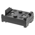 Bopla Black ABS DIN Rail Holder for Use with Bocard Enclosure 43.5 mm x 30 mm x 5 mm 20035000 TSH 35-2