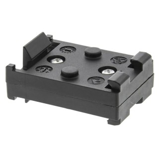 Bopla Black ABS DIN Rail Holder for Use with Bocard Enclosure 43.5 mm x 30 mm x 5 mm 20035000 TSH 35-2