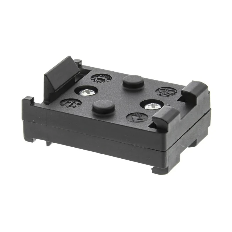 Bopla Black ABS DIN Rail Holder for Use with Bocard Enclosure 43.5 mm x 30 mm x 5 mm 20035000 TSH 35-2