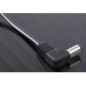 RS PRO 2.1 mm DC Plug to Unterminated Power Cord, 1.8 m, 12V, 1A, PVC Jacket 656-3850