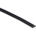 RS PRO 2.1 mm DC Plug to Unterminated Power Cord, 1.8 m, 12V, 1A, PVC Jacket 656-3850