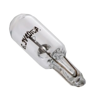 RS PRO Indicator Light Clear Incandescent Lamp 6.3V 200mA 6.7mm Diameter 21.5mm Length 655-9772