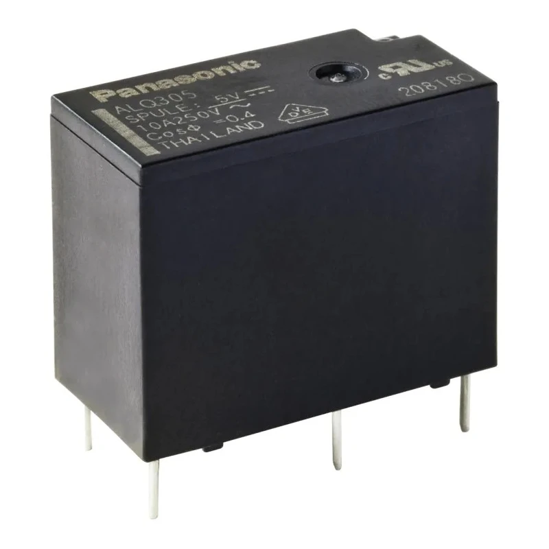 Panasonic Power Relay PCB Mount 24V DC Coil 10A Switching Current SPDT ALQ124
