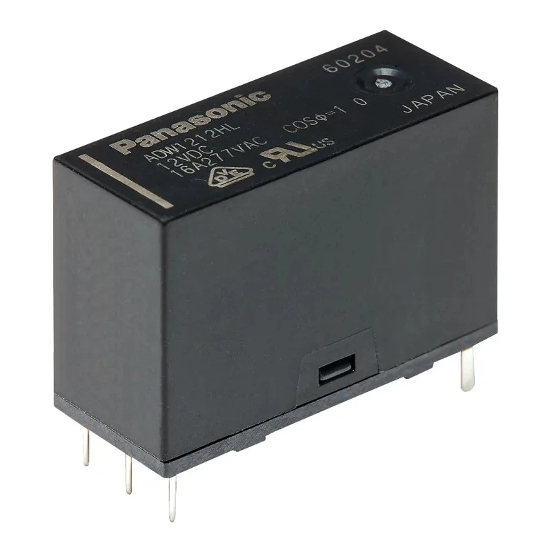 Panasonic PCB Power Relay 5V DC Coil 16A Switching Current SPST ADW1205HLW
