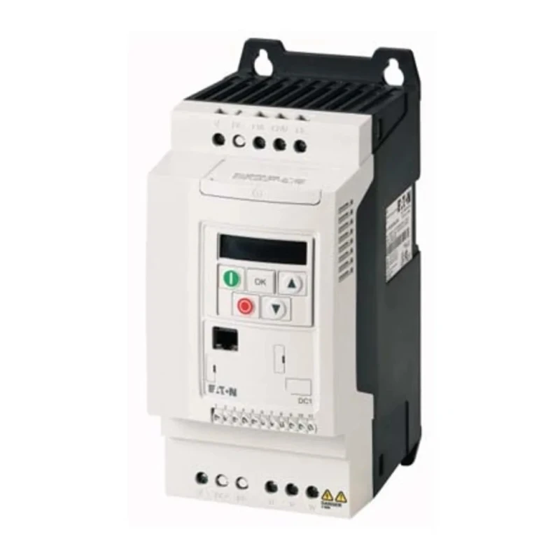 Eaton Inverter Drive 4 kW 3 Phase Vector Control Flange Mount DC1 Series 185755 DC1-349D5FB-A20CE1
