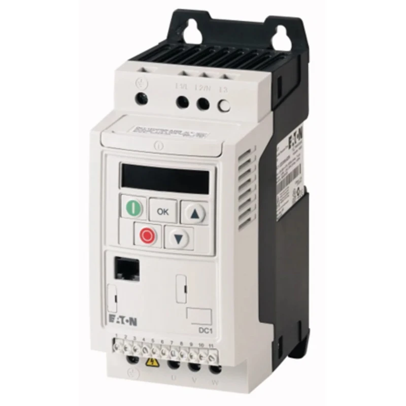Eaton Inverter Drive DC1 Series 1.5 kW 1 Phase 230V AC 7A Vector Control 185809 DC1-127D0FN-A20CE1