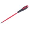 Bahco Standard Screwdriver, 4 mm Tip, 150 mm Alloy Steel Blade, Bi-Material Ergonomic Handle, VDE 1000V Insulated BE-8704S