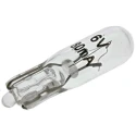 RS PRO Indicator Light Clear Incandescent Lamp 6V 80mA T-1½ (5mm) 20mm Length 655-9722